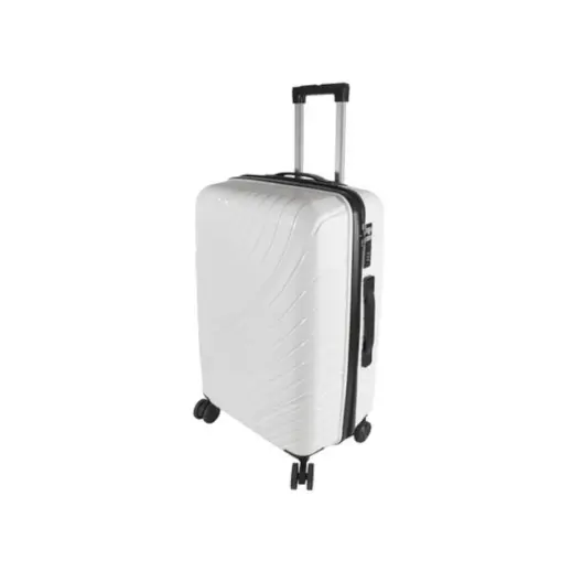 White Jetsetter Luggage Bag 28-inch